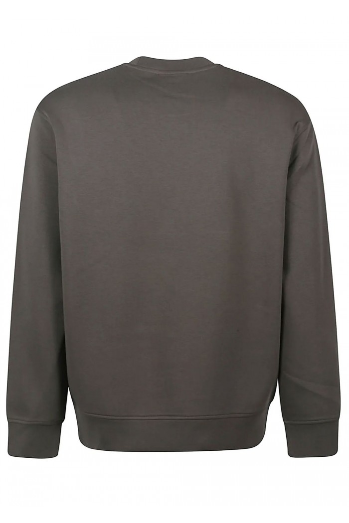  jersey sweatshirt with super-embossed EA embroidery