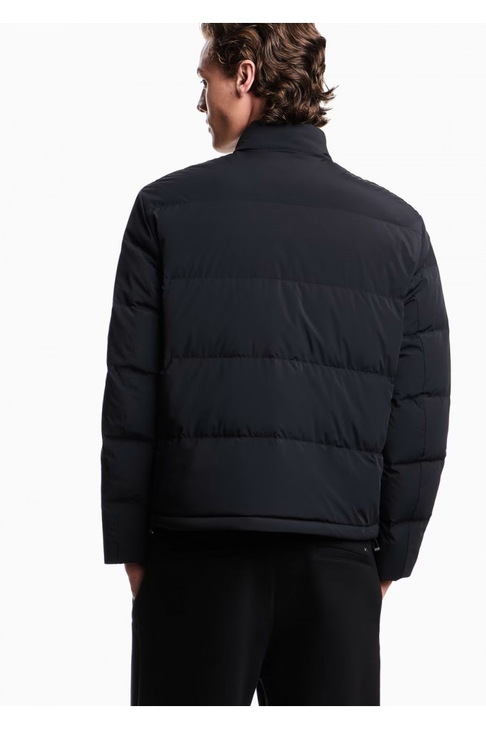 Quilted Spandex nylon down jacket