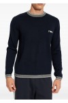 Logo-Embroidered Crewneck Jumper