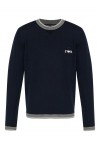 Logo-Embroidered Crewneck Jumper
