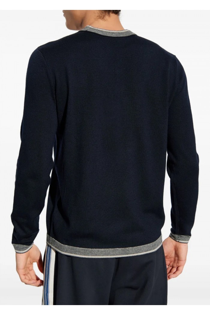 Logo-Embroidered Crewneck Jumper