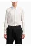Jacquard Lyocell shirt with all-over eagles