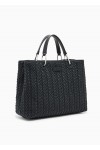 Quilted-effect medium MyEA shopper bag