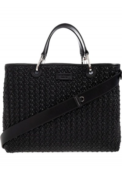 Quilted-effect medium MyEA shopper bag