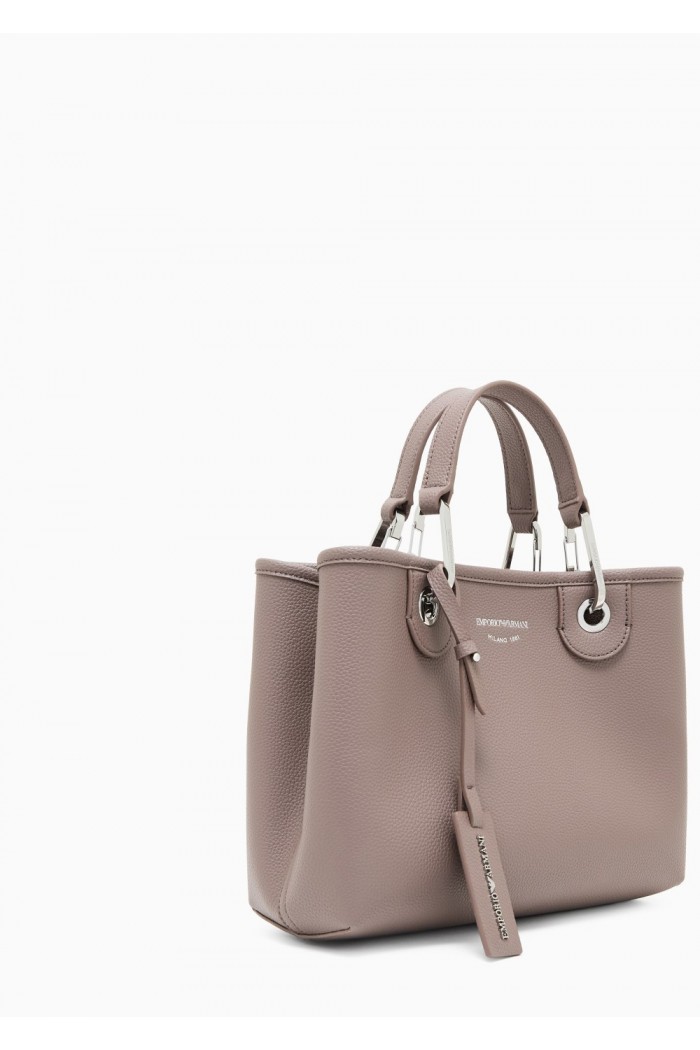 MY EA BAG SMALL SHOPPER BAG WITH DEER PRINT 