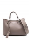 MY EA BAG SMALL SHOPPER BAG WITH DEER PRINT 