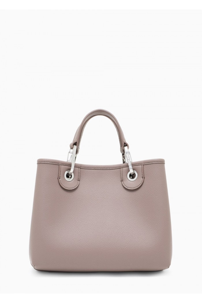 MY EA BAG SMALL SHOPPER BAG WITH DEER PRINT 