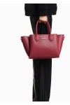Medium shopper bag with palmellato finish