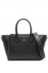 Medium shopper bag with palmellato finish