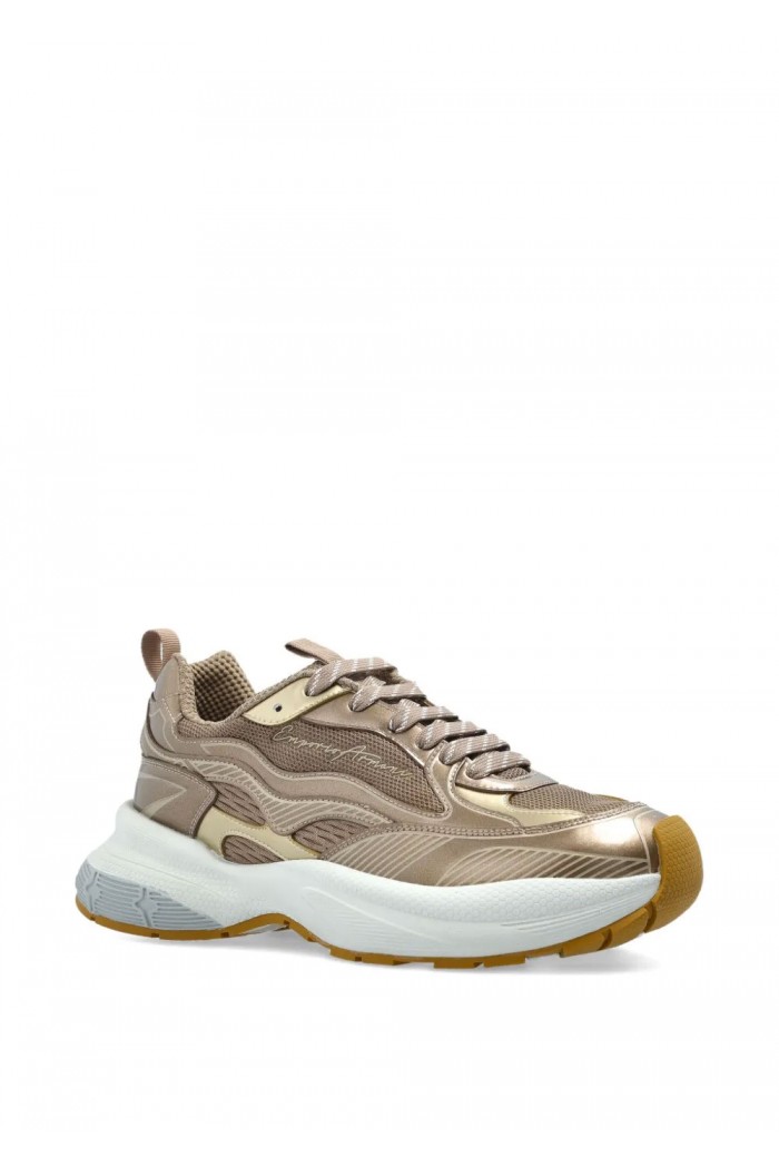 logo-embossed sneakers