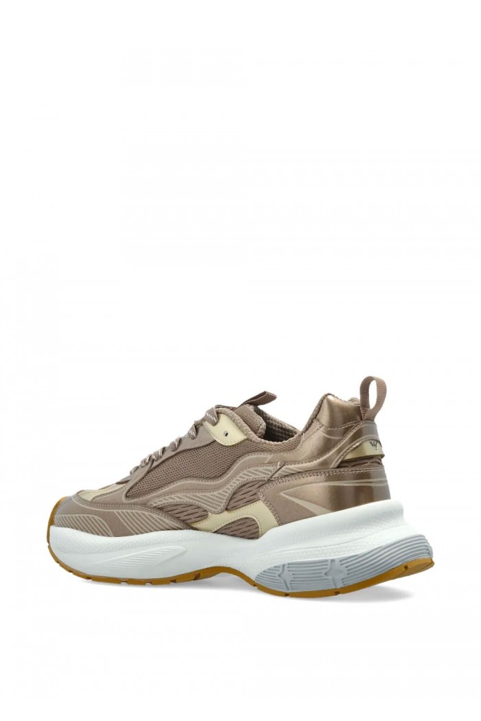logo-embossed sneakers