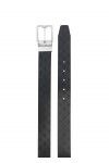 calf-leather buckled belt