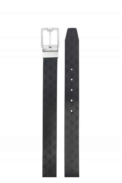 calf-leather buckled belt