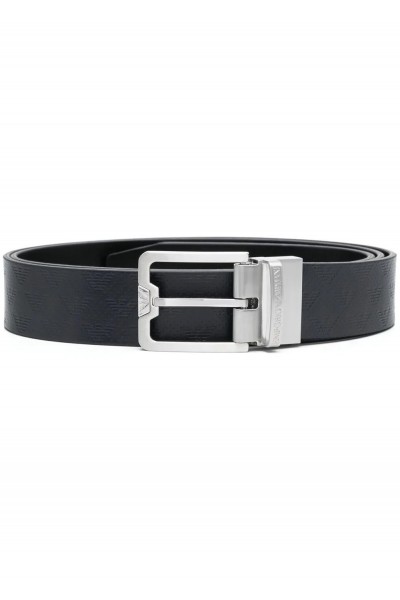 calf-leather buckled belt