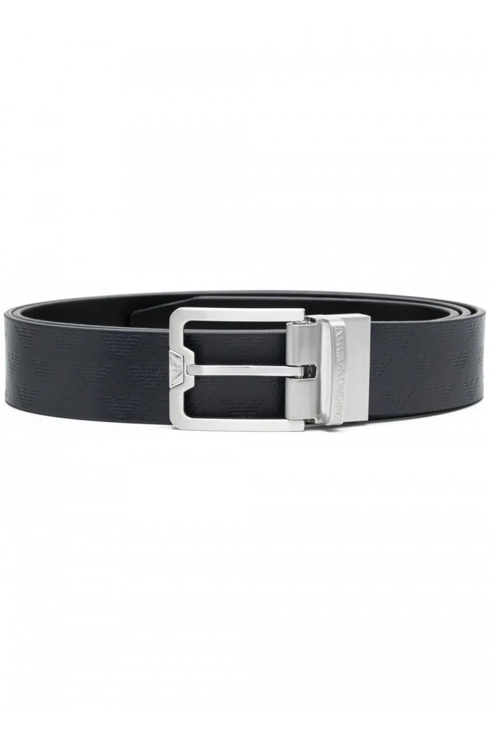 calf-leather buckled belt