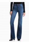 Five-pocket jeans in comfort denim with a faded finish