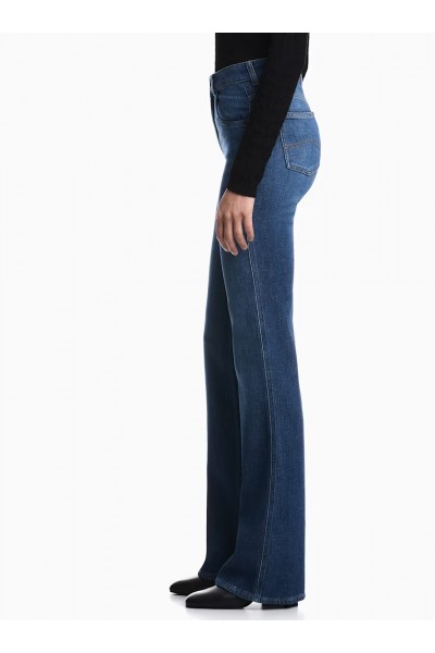 Five-pocket jeans in comfort denim with a faded finish