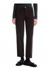 Five-pocket trousers garment-dyed corduroy regular fit