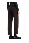 Five-pocket trousers garment-dyed corduroy regular fit