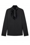 Unlined shirt in techno twill with back zipper and hook