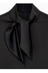 Unlined shirt in techno twill with back zipper and hook