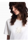 Supima jersey T-shirt with Signature Capsule logo embroidery