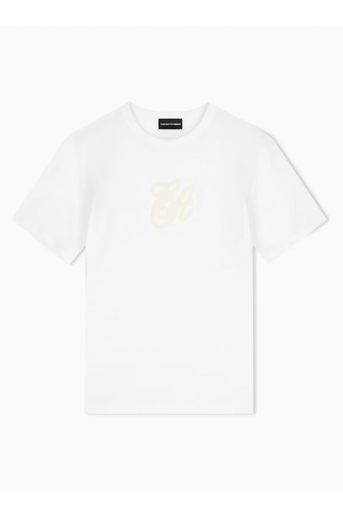 Supima jersey T-shirt with Signature Capsule logo embroidery