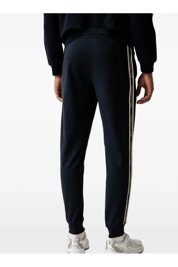 logo-tape track pants