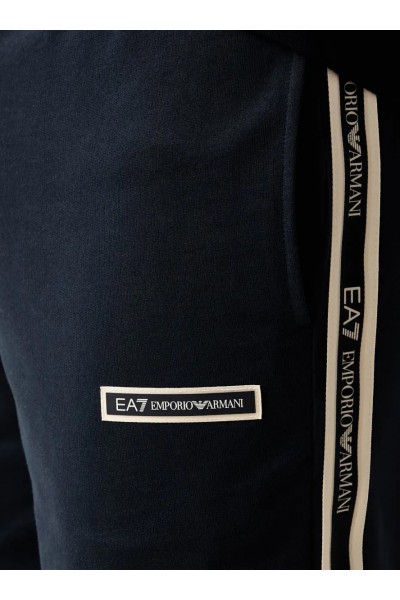 logo-tape track pants