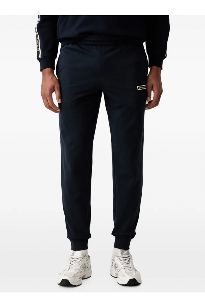 logo-tape track pants