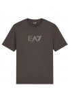 Regular fit t-shirt Premium Label in viscose with logo