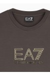 Regular fit t-shirt Premium Label in viscose with logo