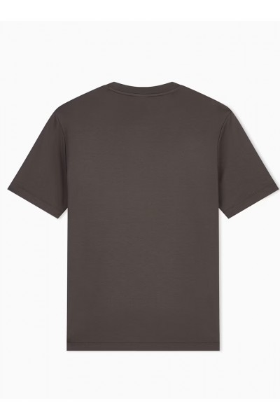 Regular fit t-shirt Premium Label in viscose with logo