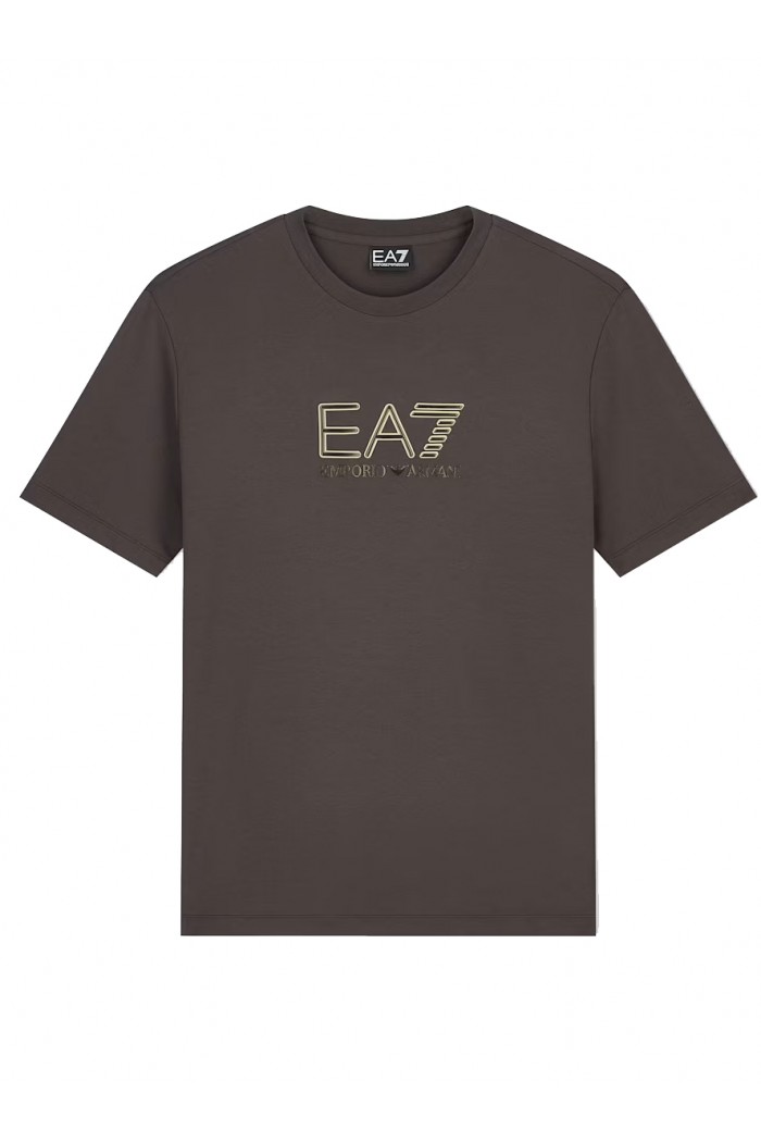 Regular fit t-shirt Premium Label in viscose with logo