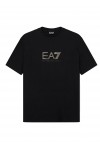 Regular fit t-shirt Premium Label in viscose with logo