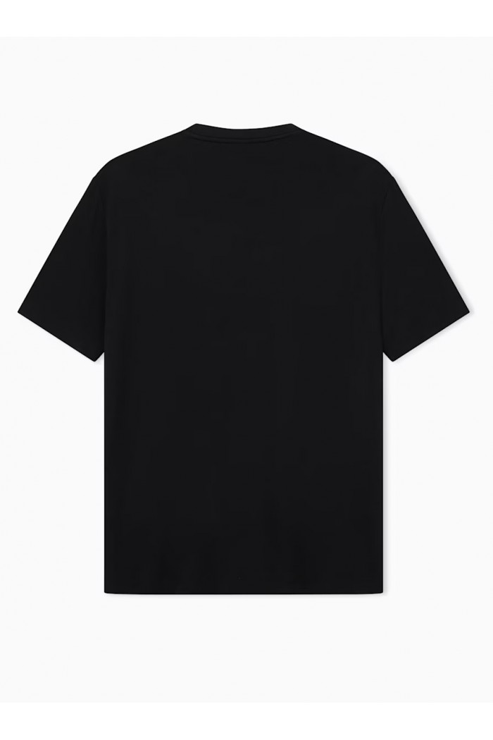 Regular fit t-shirt Premium Label in viscose with logo