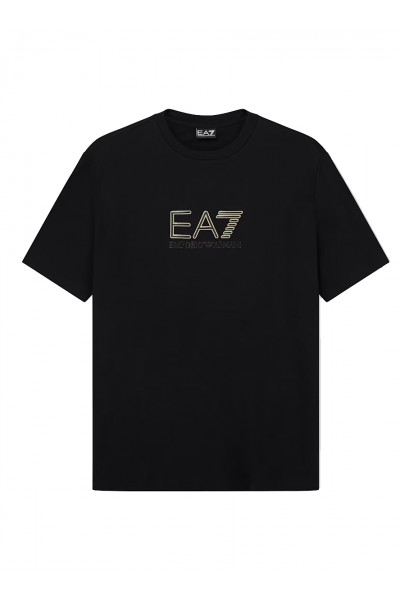 Regular fit t-shirt Premium Label in viscose with logo
