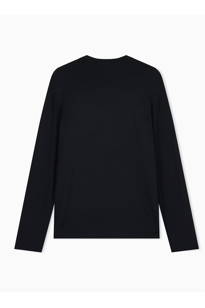 Regular fit t-shirt Premium Label in viscose-blend jersey