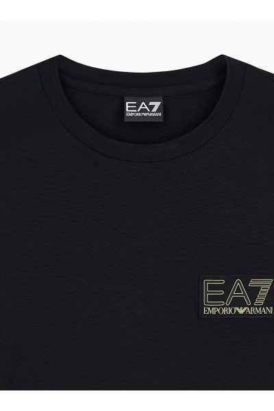 Regular fit t-shirt Premium Label in viscose-blend jersey