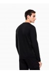 Slim sweatshirt Core Identity in cotton jersey with logo