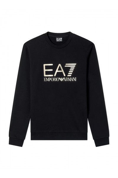 Slim sweatshirt Core Identity in cotton jersey with logo