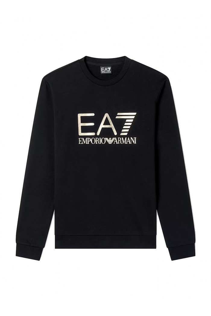 Slim sweatshirt Core Identity in cotton jersey with logo