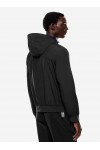 Core Identity hooded bomber in technical fabric