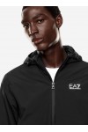 Core Identity hooded bomber in technical fabric