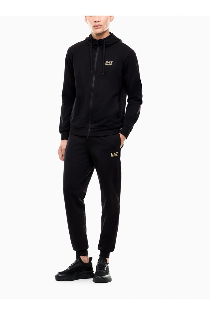 Cotton two-piece suit with a zip hoodie Core 