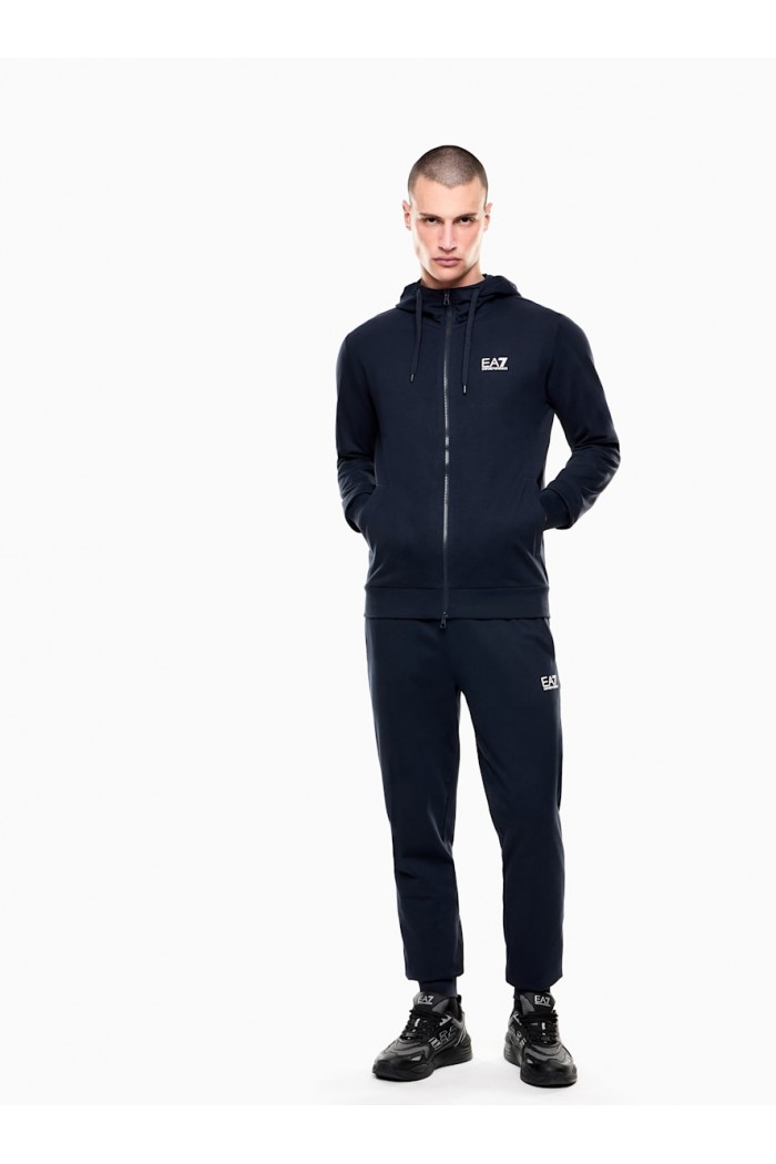 Cotton two-piece suit with a zip hoodie Core 