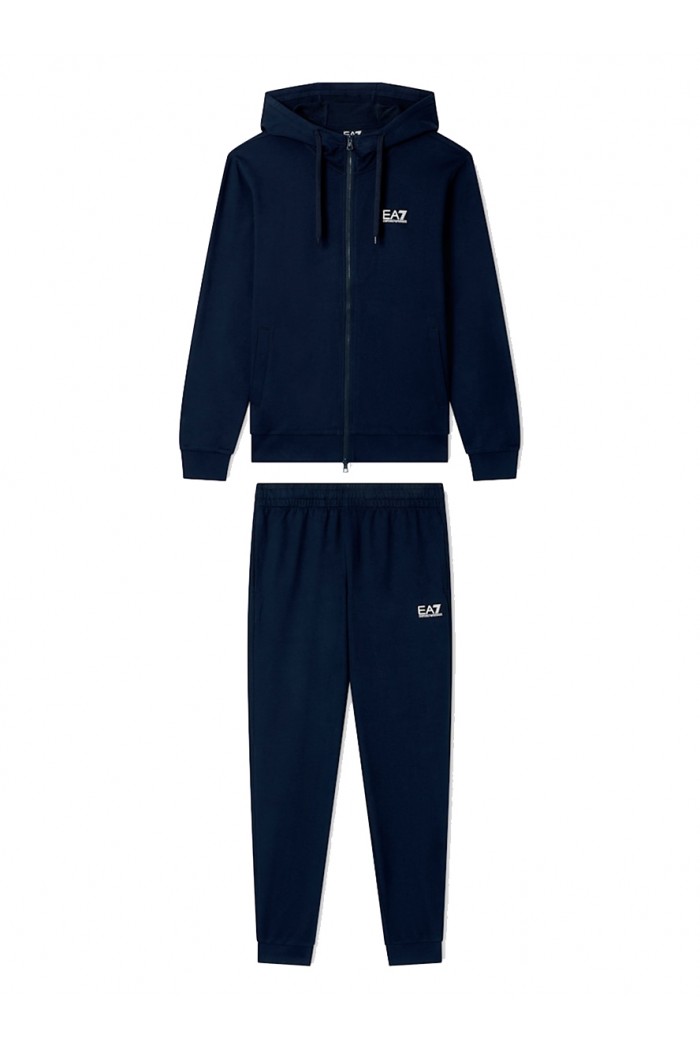 Cotton two-piece suit with a zip hoodie Core 