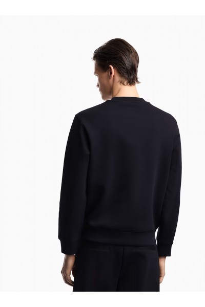 Sweatshirt Essential in cotton double jersey