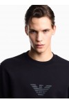 Sweatshirt Essential in cotton double jersey
