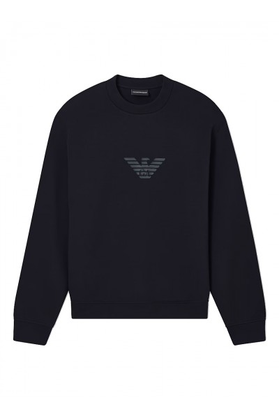 Sweatshirt Essential in cotton double jersey